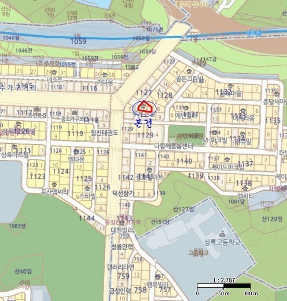 2025타경52947 경기도 안산시 상록구 본오동 1128-12 다세대(빌라) 경매 이미지