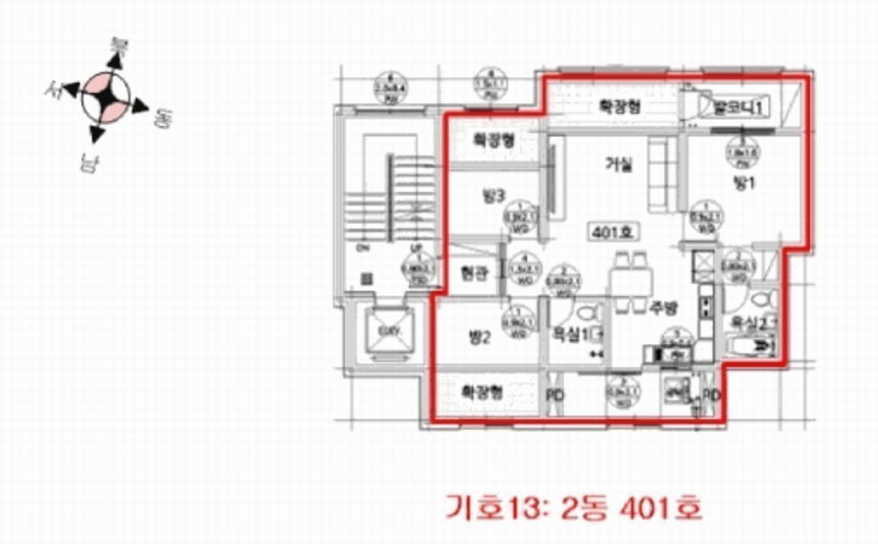 2022타경3511 경기도 양평군 고읍로 218, 대현시스타 2동 4층 401호 다세대(빌라) 경매 이미지