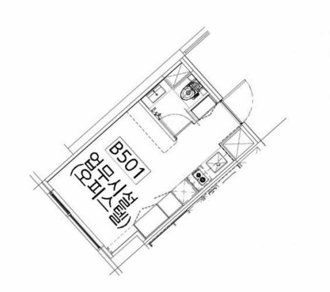 2024타경93116 경기도 화성시 동탄원천로 354-11, 동탄퍼스트빌스타 5층 비501호 오피스텔 경매 이미지