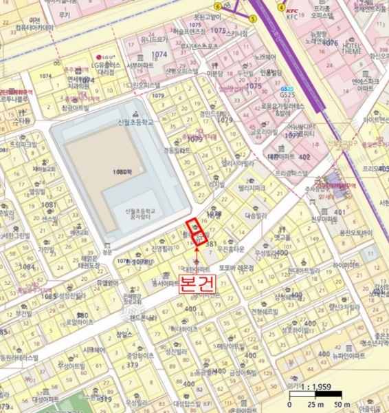 2024타경141129 서울특별시 강서구 강서로31길 29, 블루파크빌 3층 302호 다세대(빌라)[공급22평형] 경매 이미지
