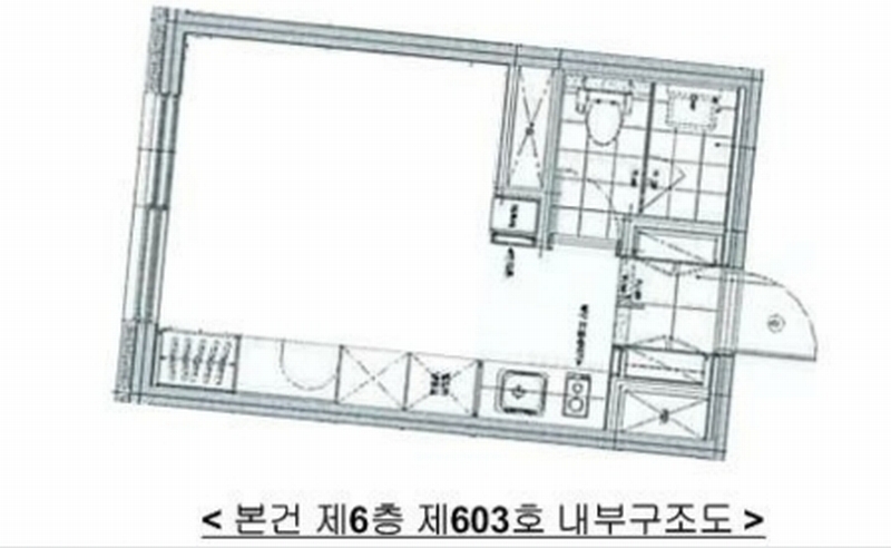 2024타경150642 서울특별시 강서구 마곡중앙8로 86, 필네이처 6층 603호 오피스텔[계약16평형] 경매 이미지