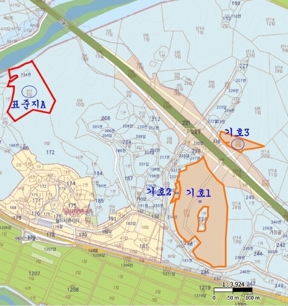 2025타경55397 경기도 화성시 매송면 야목리 233-1 농지 경매 이미지