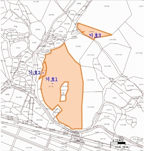 2025타경55397 경기도 화성시 매송면 야목리 233-1 농지 경매 이미지