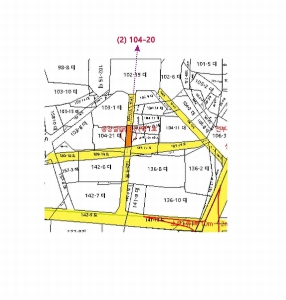 2025타경11907 충청남도 천안시 서북구 성거읍 삼곡리 104-20 도로 경매 이미지