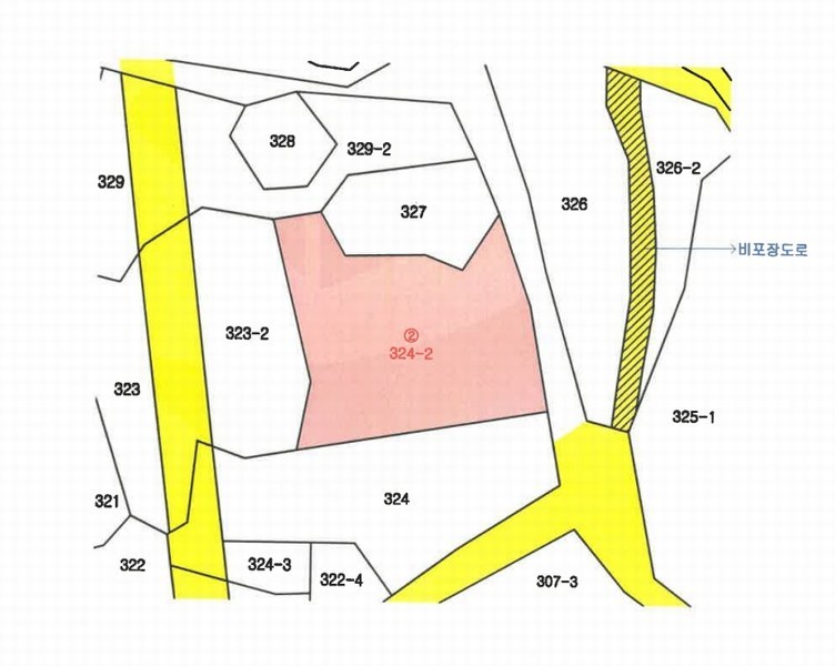 2025타경1515 제주특별자치도 제주시 구좌읍 덕천리 324-2 농지 경매 이미지