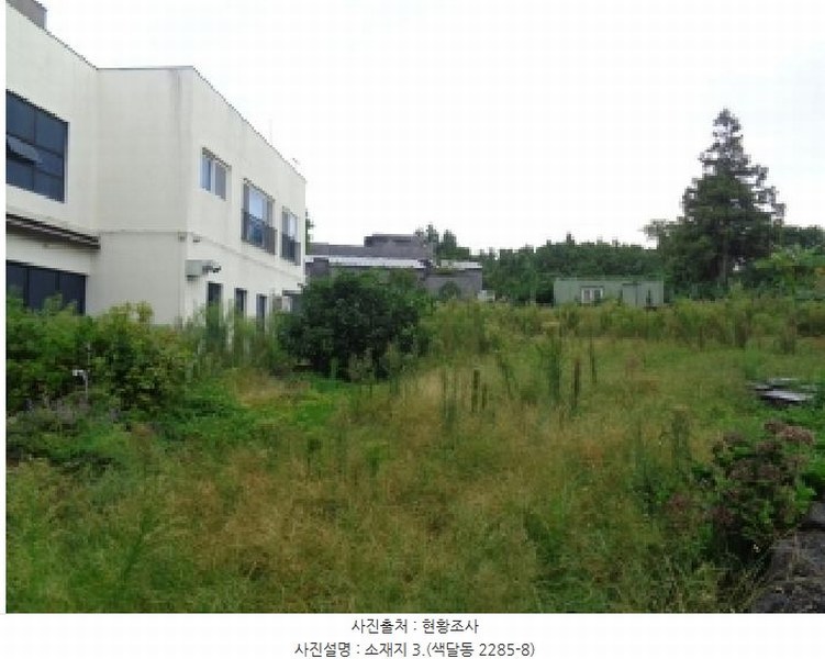 2025타경1768 제주특별자치도 서귀포시 색달동 2285-8 과수원 경매 이미지