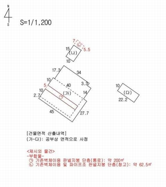 2025타경309 경상북도 구미시 고아읍 외예리 44 농가관련시설 경매 이미지