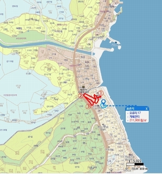2025타경525 경상북도 경주시 감포읍 오류리 21 농지 경매 이미지