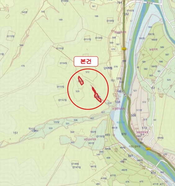 2025타경10206 경상북도 의성군 옥산면 전흥리 528 농지 경매 이미지