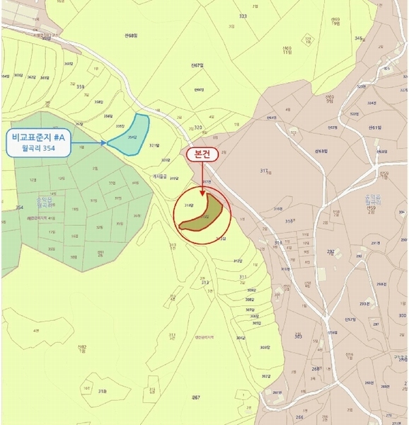 2025타경554 충청남도 당진시 송악읍 월곡리 315 농지 경매 이미지