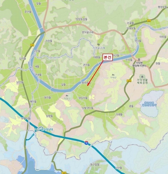 2025타경4230 충청북도 청주시 상당구 가덕면 행정리 48-3 농지 경매 이미지