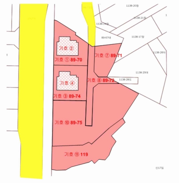 2024타경114 충청북도 제천시 왕암동 89-71 대지 경매 이미지