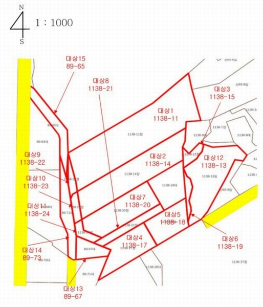 2024타경114 충청북도 제천시 왕암동 89-71 대지 경매 이미지