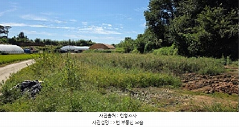 2025타경15958 충청남도 홍성군 금마면 송암리 176 농지 경매 이미지
