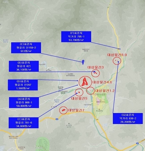 2024타경31940 강원특별자치도 평창군 봉평면 원길리 415 농지 경매 이미지