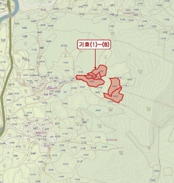 2025타경5240 경상북도 예천군 효자면 고항리 184 농지 경매 이미지