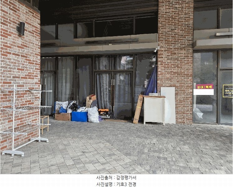 2025타경33780 경기도 김포시 김포한강10로133번길 126, 김포더럭스나인오피스텔 에이동 1층 123호 근린상가 경매 이미지