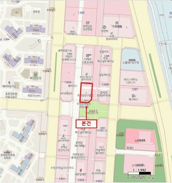2025타경981 경기도 수원시 권선구 호매실로104번길 24-62, 우림스퀘어 4층 406호 근린상가 경매 이미지