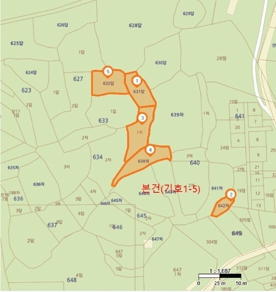 2025타경1006 경기도 화성시 송산면 삼존리 642 주차장 경매 이미지