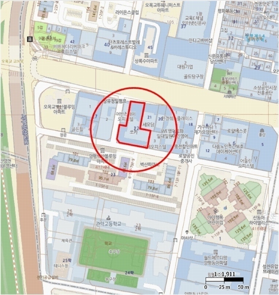 2025타경9400 서울특별시 영등포구 영등포로 14-3서울특별시 영등포구 영등포○○○○, 스카이시티 7층 716호스카이시○○ 오피스텔[계약12평형] 경매 이미지