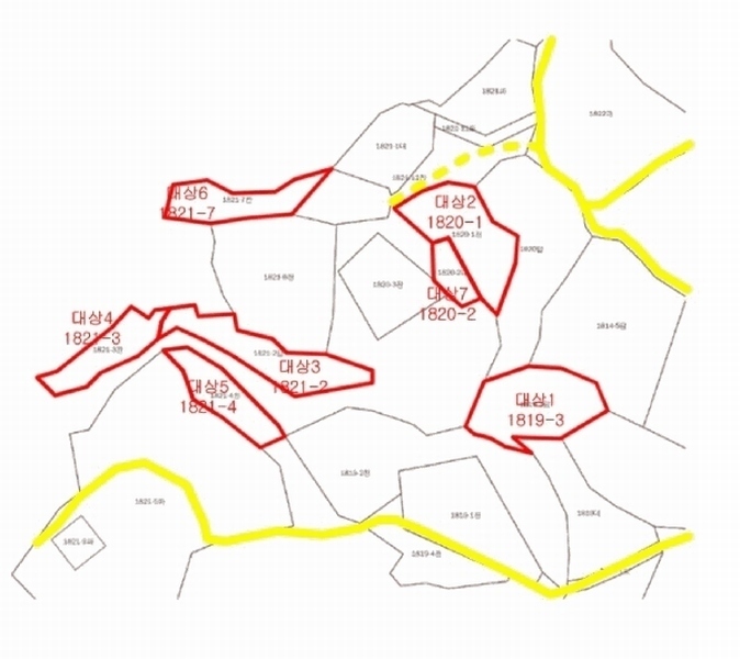 2025타경30506 충청북도 충주시 산척면 송강리 1821-7 농지 경매 이미지
