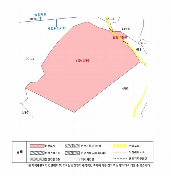 2025타경225 강원특별자치도 강릉시 연곡면 동덕리 산92 임야 경매 이미지