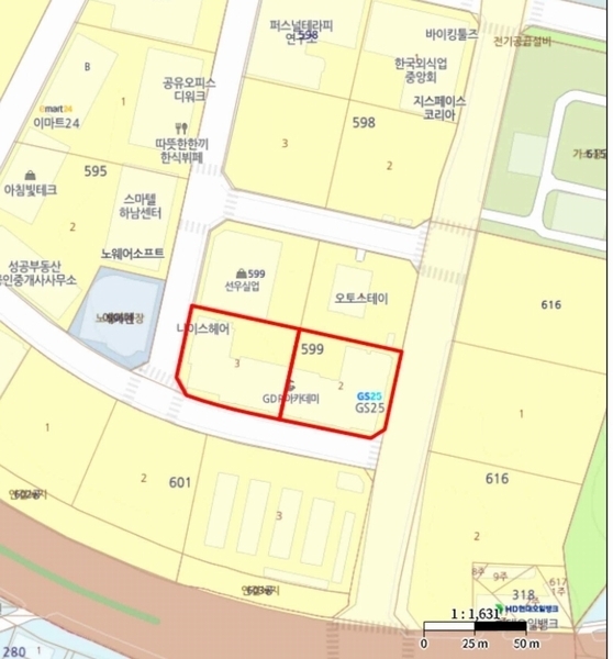 2025타경52793 경기도 하남시 풍산동 599-2 아파트형공장 경매 이미지