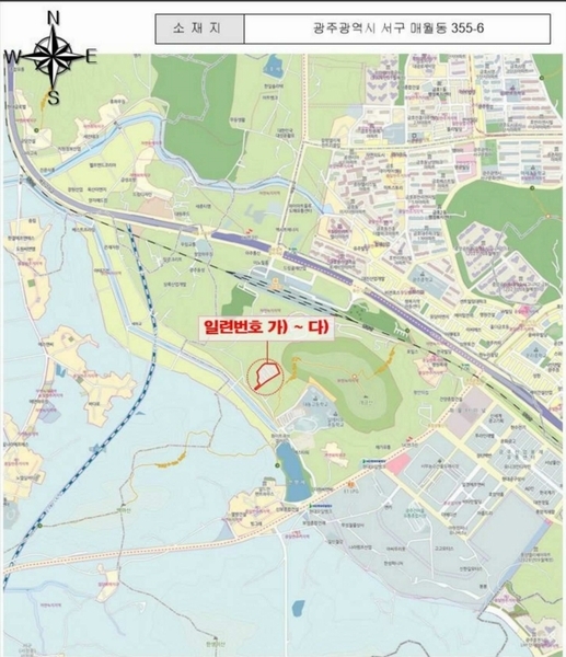 2025타경32576 광주광역시 서구 매월동 355-6 다세대(빌라) 경매 이미지