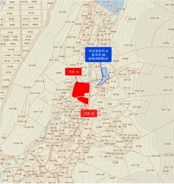 2025타경795 경상북도 청도군 이서면 칠곡리 125-2 농지 경매 이미지