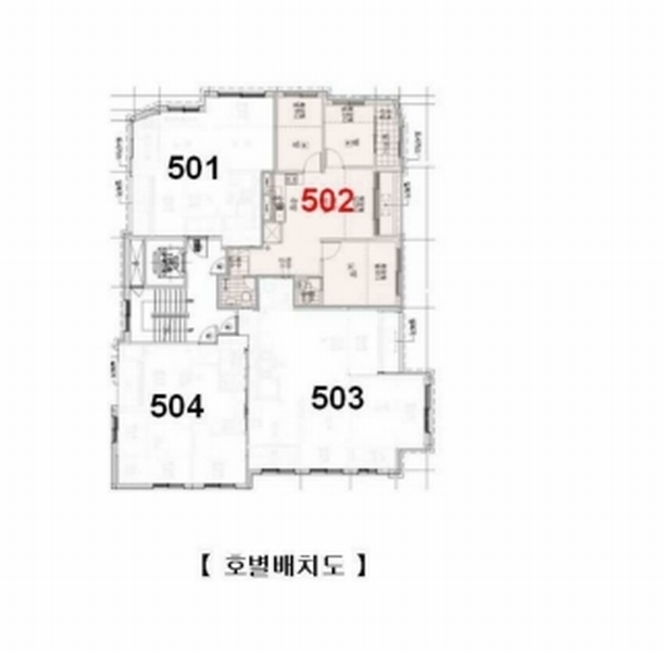 2025타경11270 서울특별시 금천구 시흥대로103길 17, 후암타운 101동 5층 502호 다세대(빌라)[공급19평형] 경매 이미지