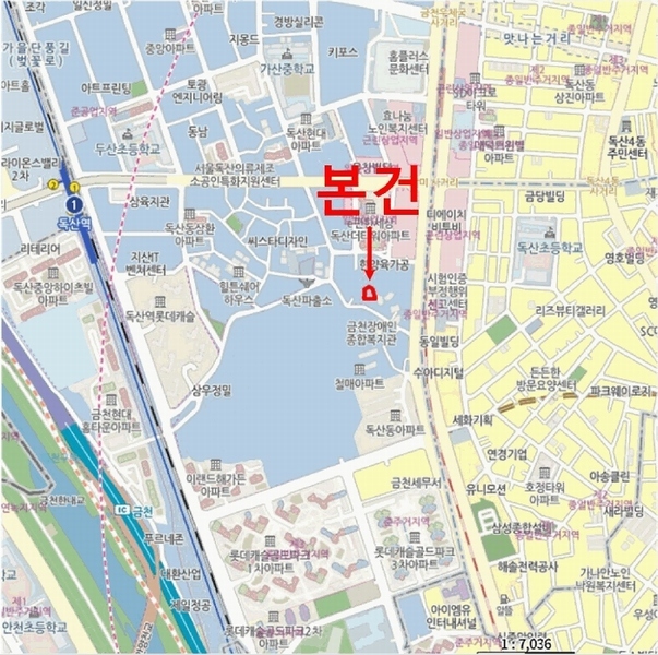 2025타경11270 서울특별시 금천구 시흥대로103길 17, 후암타운 101동 5층 502호 다세대(빌라)[공급19평형] 경매 이미지