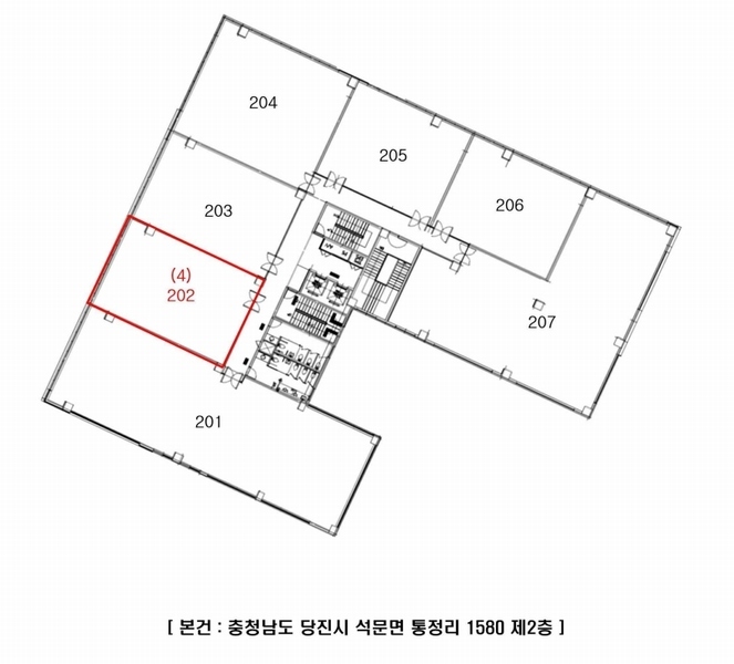 2025타경230 충청남도 당진시 석문면 산단3로10길 7, 토담휴로스 2층 202호 근린상가 경매 이미지