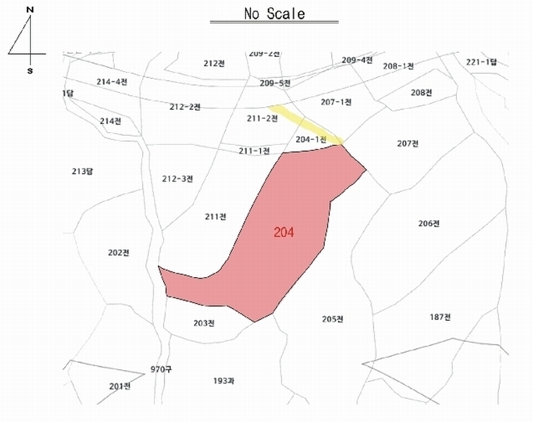 2025타경31983 경상북도 성주군 가천면 동원리 204 농지 경매 이미지