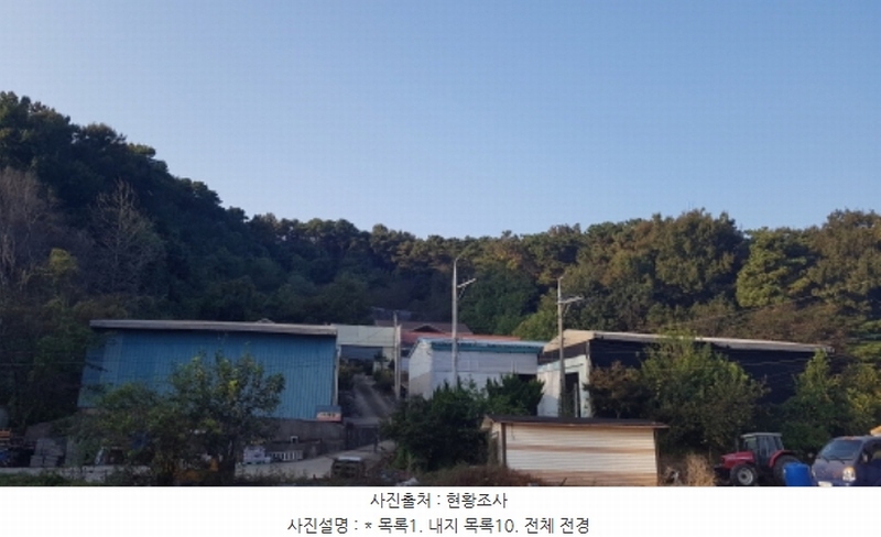 2024타경52534 경기도 안성시 보개면 기좌리 13-3 창고 경매 이미지