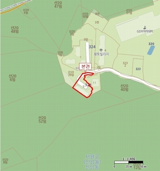 2025타경52047 충청북도 청주시 서원구 산남동 산20-41 다세대(빌라) 경매 이미지