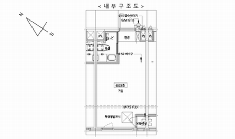 2025타경11876 서울특별시 영등포구 국회대로54길 65, 이지리움에스 6층 603호 아파트[공급6평형] 경매 이미지