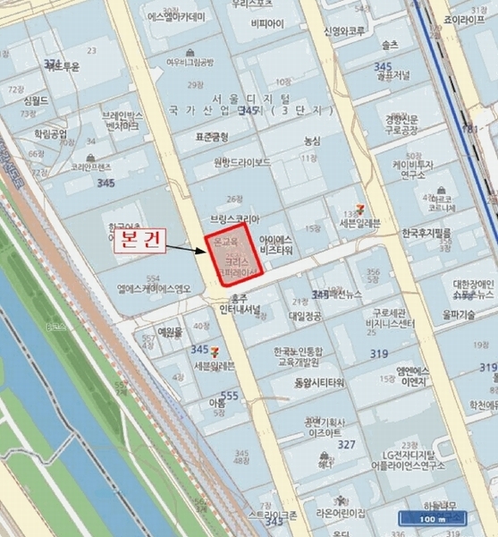 2025타경635 서울특별시 금천구 가산동 345-25 아파트형공장 경매 이미지