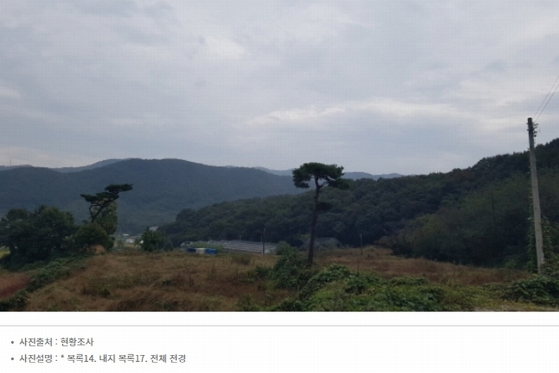2024타경52534 경기도 안성시 삼죽면 진촌리 462-8 임야 경매 이미지