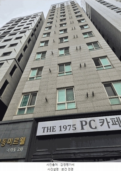 2025타경12426 서울특별시 영등포구 영등포로 247, 여의도미르웰한올림2차오피스텔 2층 208호 오피스텔[계약7평형] 경매 이미지
