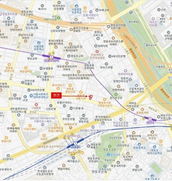 2025타경12426 서울특별시 영등포구 영등포로 247, 여의도미르웰한올림2차오피스텔 2층 208호 오피스텔[계약7평형] 경매 이미지