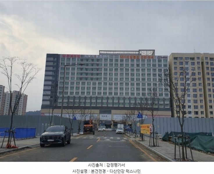 2025타경70378 경기도 남양주시 다산순환로 158, 다산안강럭스나인 1층 122호 근린상가 경매 이미지