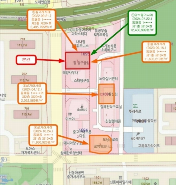 2025타경63739 경기도 파주시 동패동 1695-3 근린상가 경매 이미지