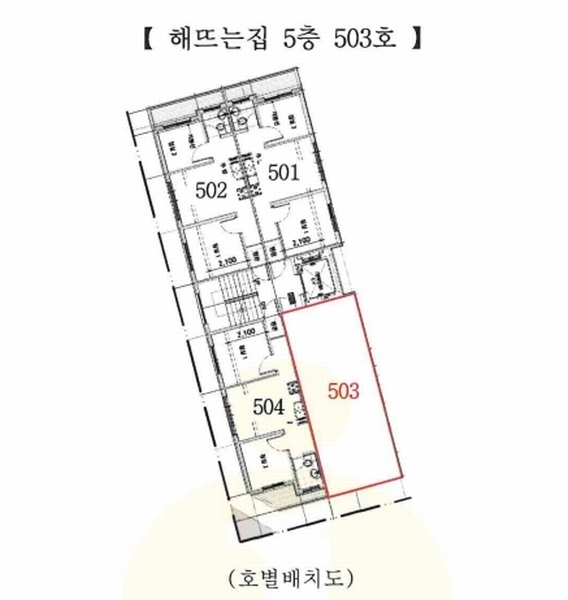 2024타경119924 서울특별시 금천구 문성로 56-5, 해뜨는집 5층 503호 다세대(빌라) 경매 이미지