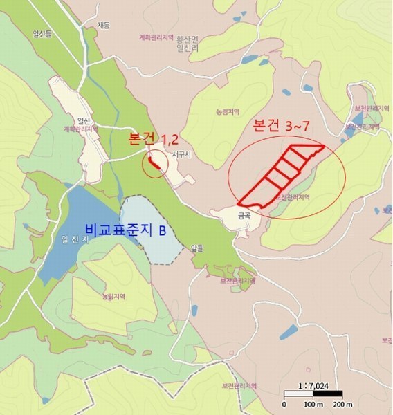 2025타경50694 전라남도 해남군 황산면 일신리 산107-1 임야 경매 이미지