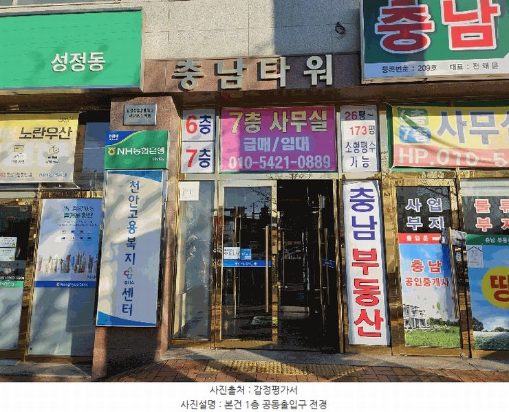 2025타경12765 충청남도 천안시 서북구 성정동 1437 근린상가 경매 이미지