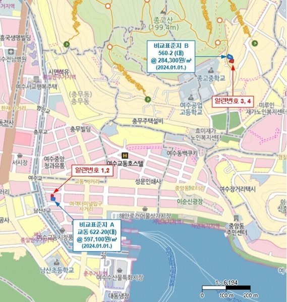 2024타경5353 전라남도 여수시 동산동 176-2 주택 경매 이미지