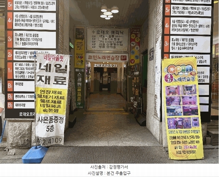 2025타경508366 인천광역시 남동구 인하로489번길 28, 로데오프라자21 지하층 비203호 근린상가 경매 이미지