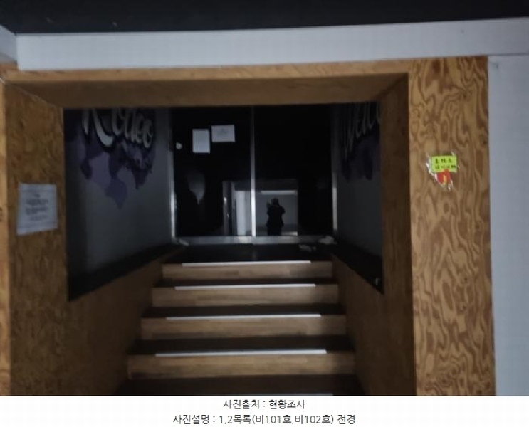 2025타경508366 인천광역시 남동구 인하로489번길 28, 로데오프라자21 지하층 비102호 근린상가 경매 이미지