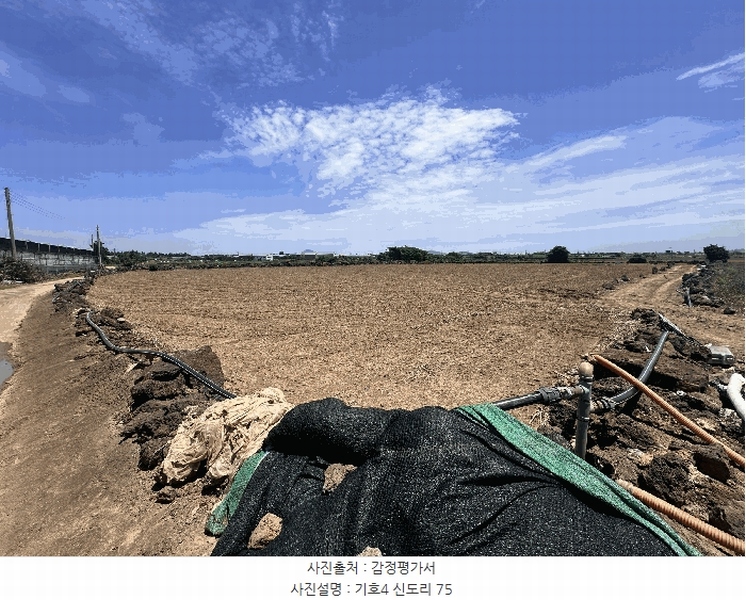2025타경8140 제주특별자치도 서귀포시 대정읍 신도리 75 농지 경매 이미지