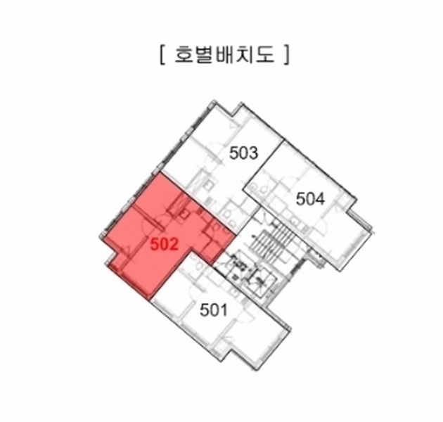 2024타경134664 서울특별시 강서구 화곡로42길 31, 케이오피스텔1차 5층 502호 오피스텔 경매 이미지